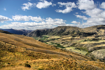 New Zealand - mountain landscape in Otago