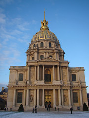 Fototapeta na wymiar Kaplica Invalides, Paryż