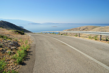 Stara Baska Kuestenstrase - Stara Baska coast road 29