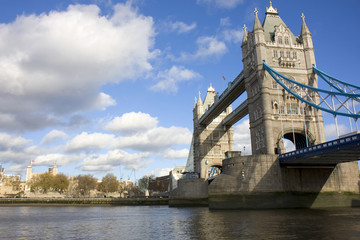 Fototapeta na wymiar Tower Bridge and the Tower Of London