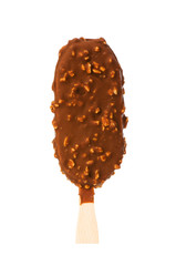 Ice cream isolated on the white background