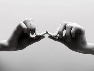 first step to quit smoking