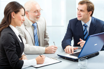 Fototapeta premium Businesspeople