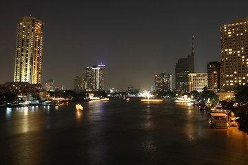 Fototapeta premium Tajlandia Bangkok w rzece