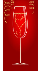 St. Valentine's or wedding background