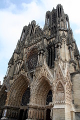 Fototapeta premium cathédrale de Reims-France