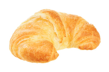Croissant isolated on white background