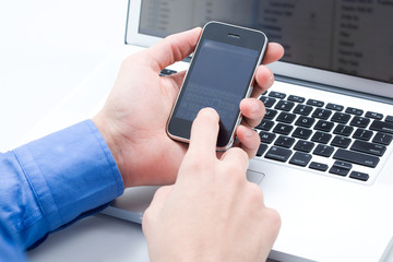 Touching sensor screen