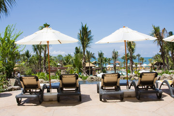 Beach on a sunny day. Thailand.