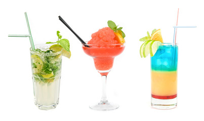 Set of three Fresh cocktails