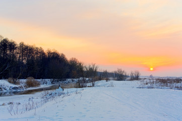 Winter evening
