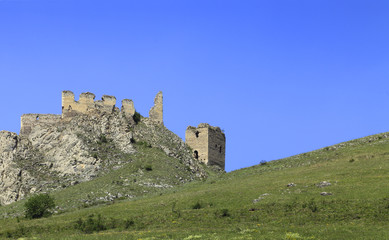Fototapeta na wymiar Coltesti fortress