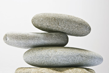 Galets zen en équilibre 3