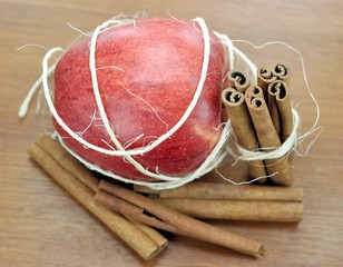 Zimt, Apfel