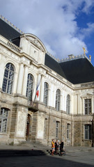 Obraz premium à la sortie du parlement de Bretagne