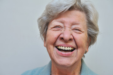 Senior Woman Laughing 6