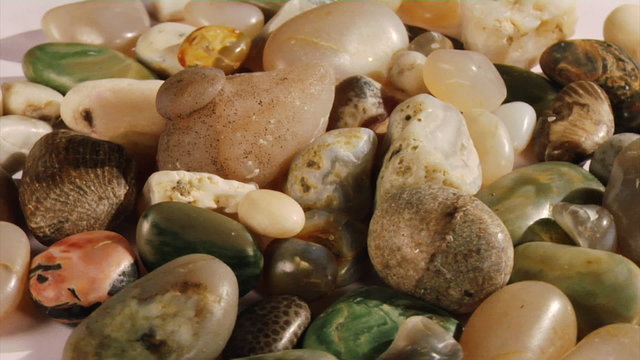 loopable rotate of different chalcedony