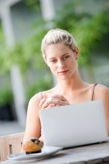 Woman with Laptop