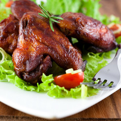Spicy chicken wings