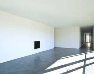 big room, empty