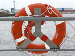 Rettungsring  griffbereit