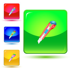 vector icon of knife