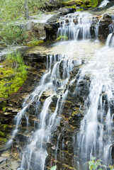 Waterfalls in Glacier