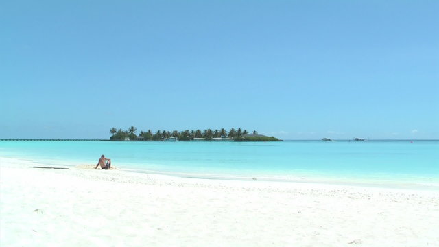 Strand auf den Malediven