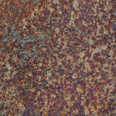 Verrostete Metalloberfläche