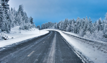 winter road - 19929110