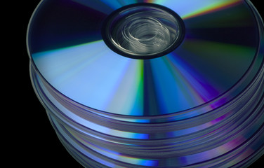 DVD's with Black Background