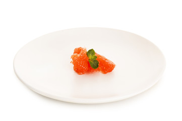 grapefruite and mint