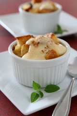 Bread Pudding with Custard Sauce