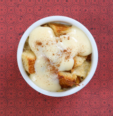 Bread Pudding with Custard