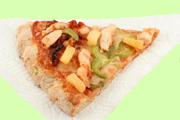 Multigrain pizza on napkin