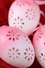 Flowery Easter eggs