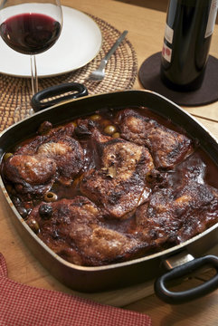 Pollo a la cacciatora