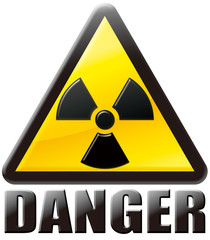 Fototapeta premium 放射線マーク DANGER
