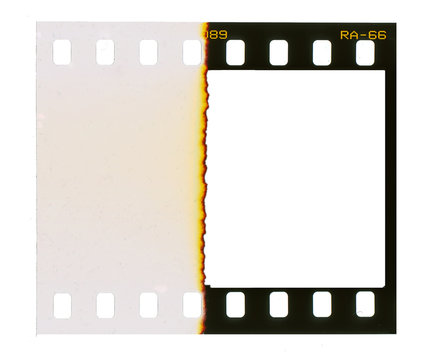 35 mm filmstrip, picture frame,