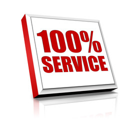 100% service