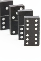 Domino Steine Reihe