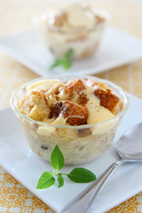 Bread Pudding with Custard