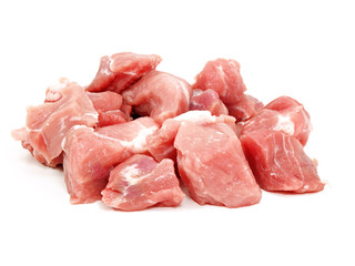 chopped pork meat