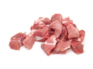 chopped pork meat