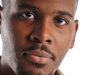 Obraz premium Black man's portrait