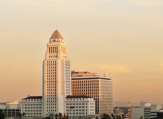 Fototapeta na wymiar Los Angeles City Hall