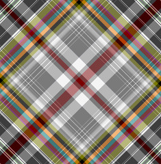High resolution tartan plaid fabric