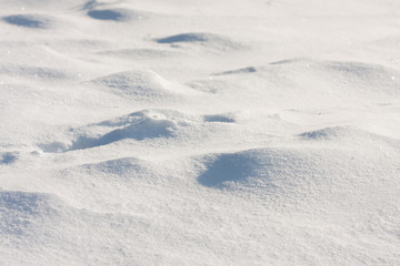 Detail of snow