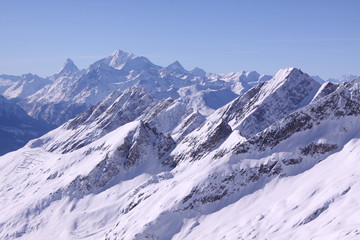 Fototapeta na wymiar Góry zimą