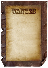 Wanted Sign